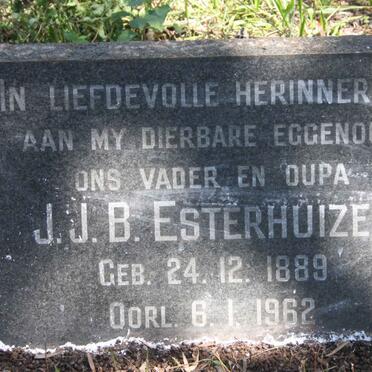 ESTERHUIZEN J.J.B. 1889-1962