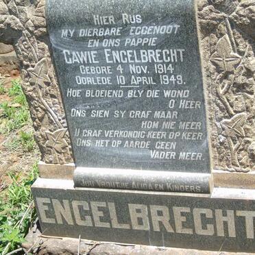 ENGELBRECHT Gawie 1914-1949