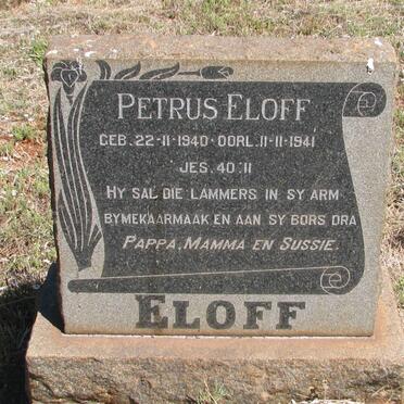 ELOFF Petrus 1940-1941