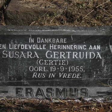 ERASMUS Susara Gertruida -1955