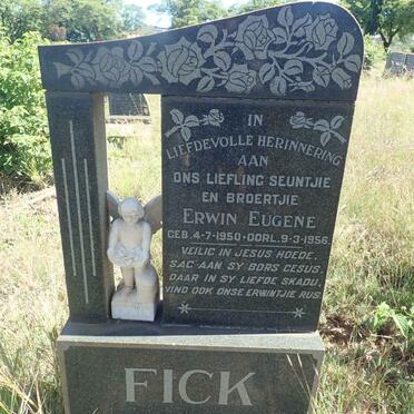 FICK Erwin Eugene 1950-1956