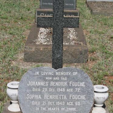 FOUCHE Johannes Hendrik -1948 & Sophia Henrietta -1949