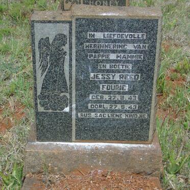 FOURIE Jessy Reed 1943-1943