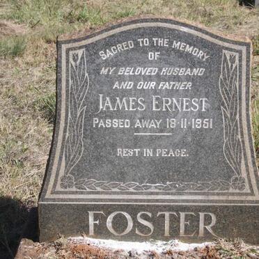 FOSTER James Ernest -1951