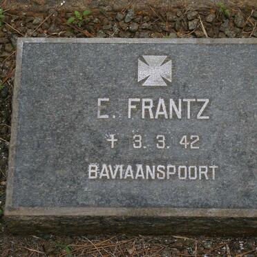 FRANTZ E. -1942