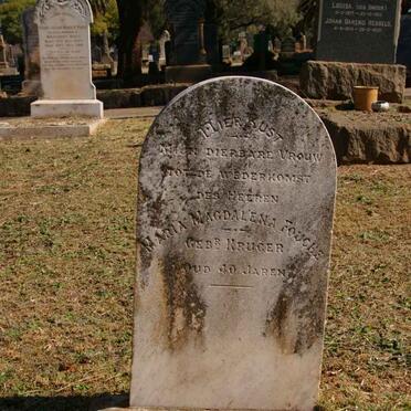 FOUCHE Maria Magdalena nee KRUGER 
