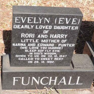 FUNCHALL Evelyn 1947-1982