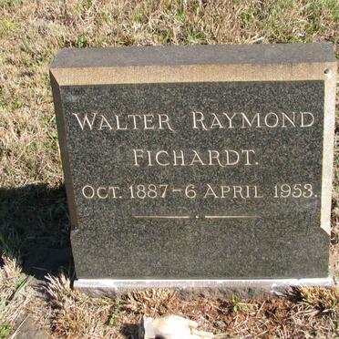 FICHARDT Walter Raymond 1887-1953