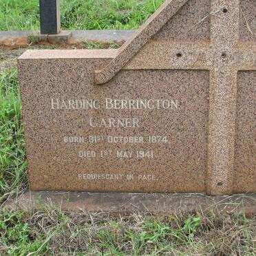 GARNER Harding Berrington 1874-1451 &amp; Mabel Mary MCCORMACK 1877-1951