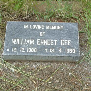 GEE William Ernest 1908-1980