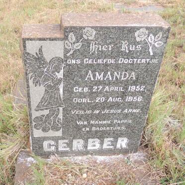 GERBER Amanda 1952-1956