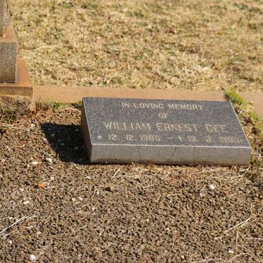 GEE William Ernest 1908-1980