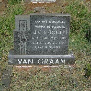 GRAAN J.C.E., van 1910-1992