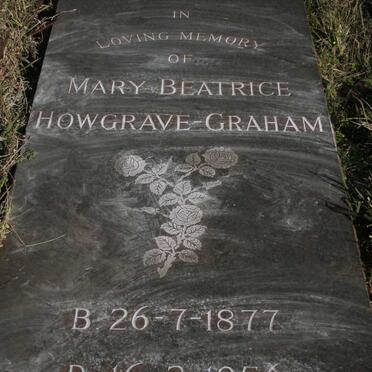 GRAHAM Mary Beatrice, HOWGRAVE 1877-1956