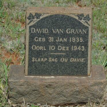 GRAAN David, van 1935-1943