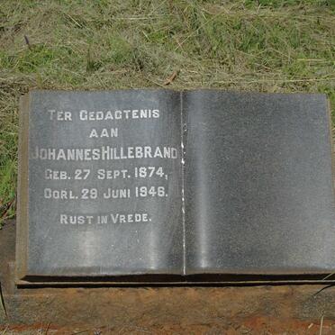 HILLEBRAND Johannes 1874-1946