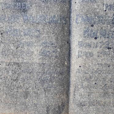 HOLMES Cornelius Wil?s 1859-1922 &amp; Christiana Maria GELDENHUYS 1859-1932