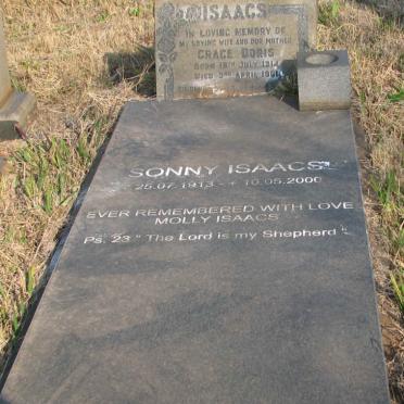 ISAACS Sonny 1913-2000 &amp; Grace Doris 1914-1961