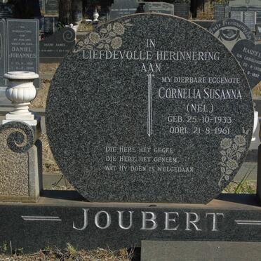 JOUBERT Cornelia Susanna nee NEL 1933-1961