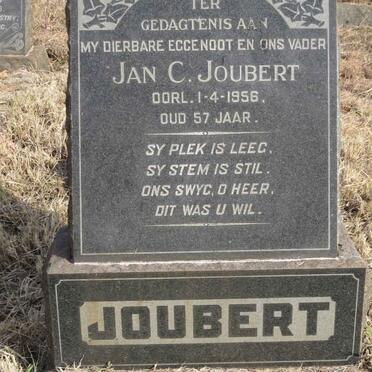 JOUBERT Jan C. -1956
