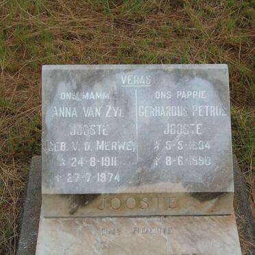 JOOSTE Gerhardus Petrus 1904-1990 & Anna van Zyl V.D. MERWE 1911-1974 :: JOOSTE Dirkie 1944-1948_2