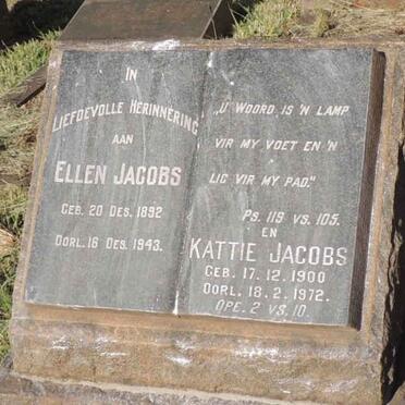 JACOBS Ellen 1892-1943 :: JACOBS Kattie 1900-1972