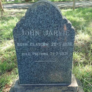JARVIE John 1876-1931