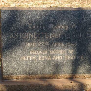 KELLER Antoinette -1946 :: IRVINE Hester Agnes 1921-1989 _2