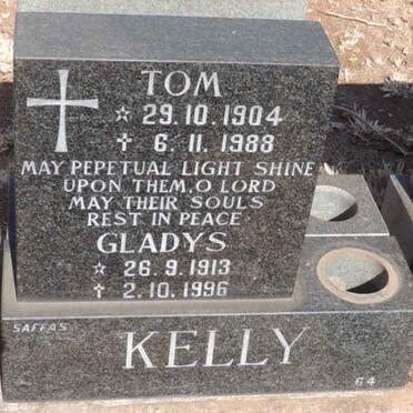 KELLY Tom 1904-1988 & Gladys 1913-1996