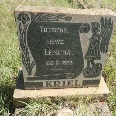 KRIEL Lencha 1953-1953