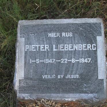LIEBENBERG Pieter 1947-1947