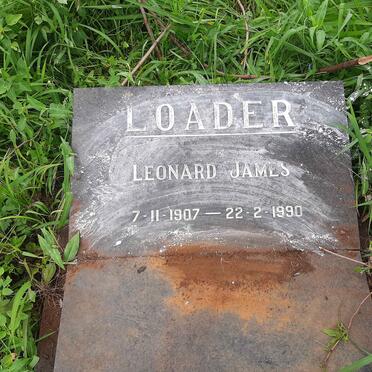 LOADER Leonard James 1907-1990