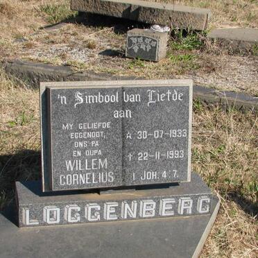 LOGGENBERG Willem Cornelius 1933-1993