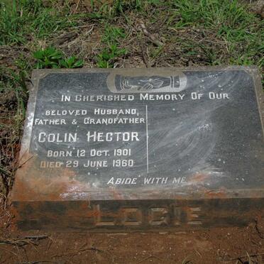 LODIE Colin Hector 1901-1960