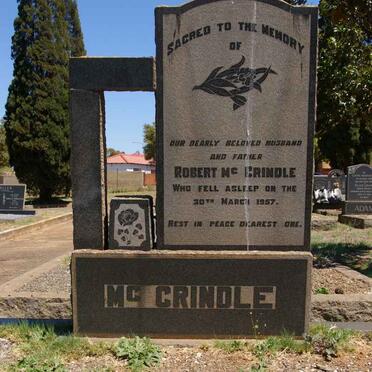 McGRINDLE Robert -1957