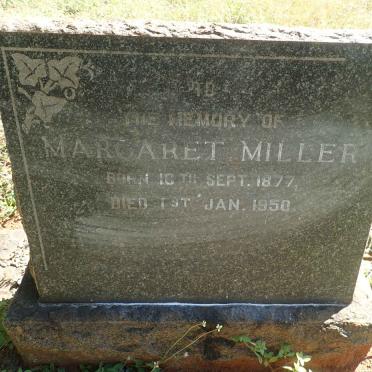 MILLER Margaret 1877-1950
