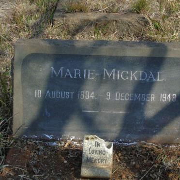 MICKDAL Marie 1894-1949