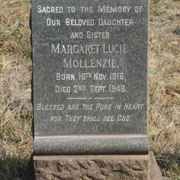 MOLLENZIE Margaret Lucie 1916-1948