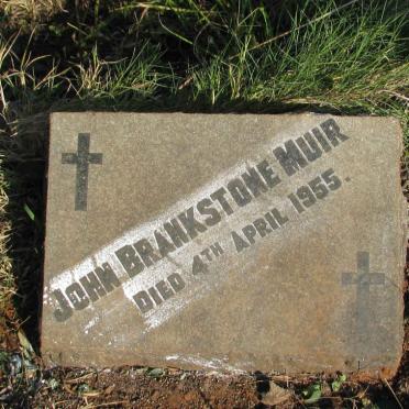 MUIR John Brankstone -1955