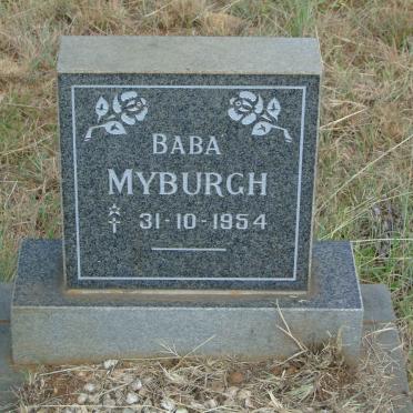 MYBURGH 1954-1954