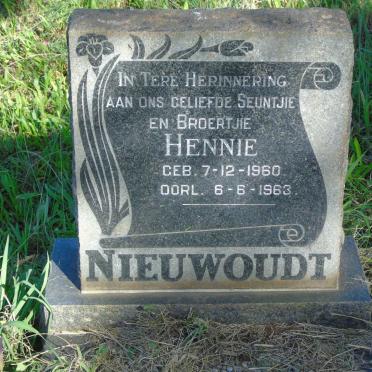 NIEUWOUDT Hennie 1960-1963