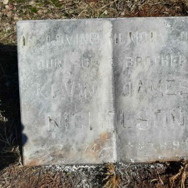 NICHOLSON Kevin James 1974-1990