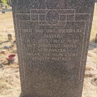 NORGARB Mater 1853-1939