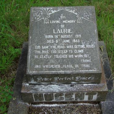 NUGENT Laurie 1919-1948