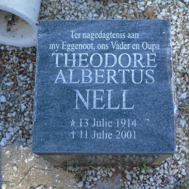 NELL Theodore Albertus 1914-2001