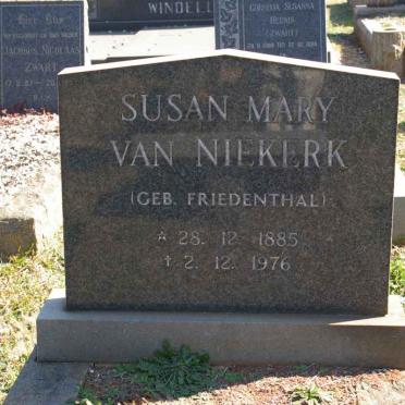 NIEKERK Susan Mary, van nee FRIEDENTHAL 1885-1976 :: LINDEN Olga Rosalia, van der 1825-1986