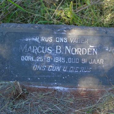 NORDEN Marcus B. -1945