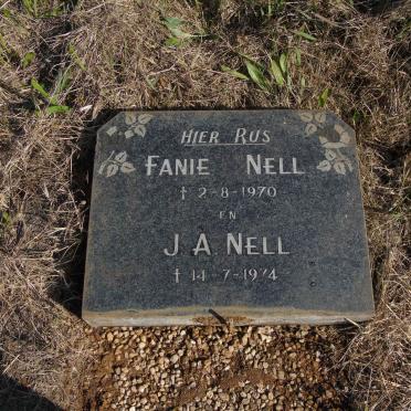 NELL Fanie -1970 :: NELL J.A. -1974