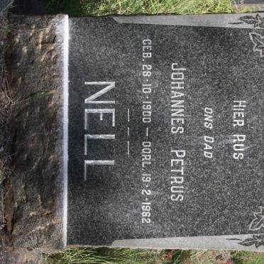 NELL Johannes Petrus 1900-1962