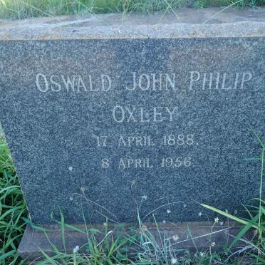 OXLEY Oswald John Philip 1888-1956
